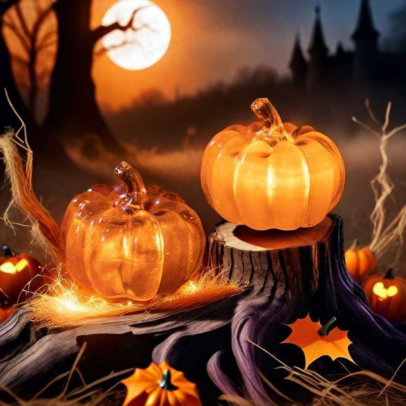 Halloween Decorations LED Pumpkin Lanterns LED Decoration Props Desktop Ornaments for Party Decoration Night Lamp Bedroom XJ250804
