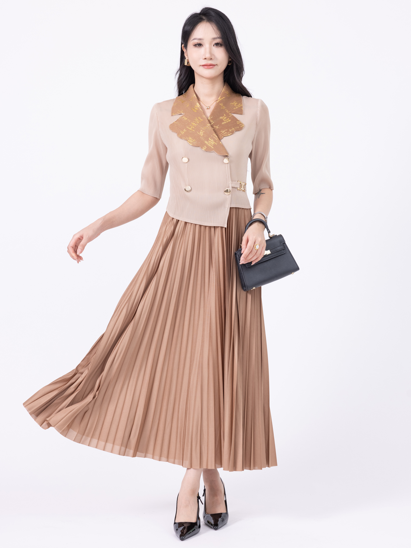 Women's Dresses Stylish Casual Daywear Dress Collection for Ladies Two pleated fake dresses ZR002