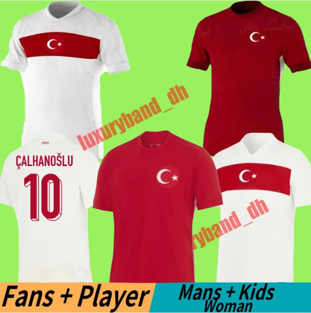 2024 4XL Turkey Soccer Jerseys SELCUK CENK TOSUN YAZICI ARDA CALHANOGLU BURAK CELIK DEMIRAL OZAN KABAK Arda GUler 2025 football shirt
