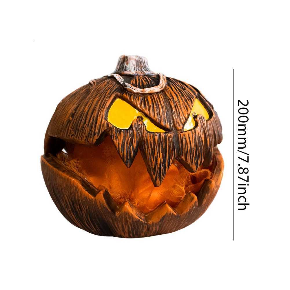 Halloween Pumpkin Decoration Realistic Pumpkin Table Decor Sound Control Battery Powered Festivals Party Favor Festivals Gadgets XJ250804