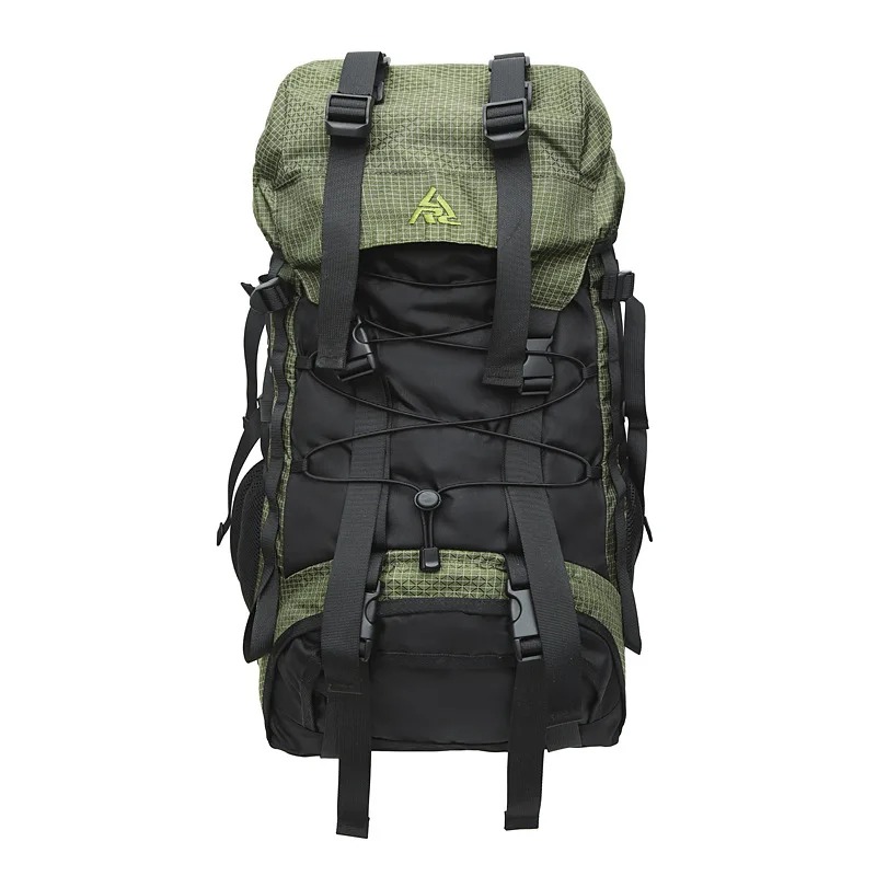 Large-capacity Mountaineering Bag 55L Outdoor Backpack Waterproof Camping Backpack Long-distance Hiking Backpack Wear-resistant