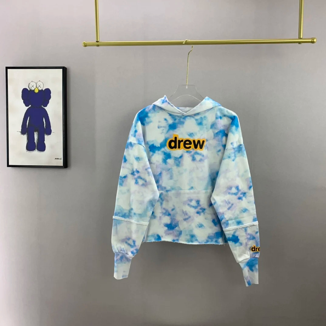 DREW HOUSE Suit Hoodies Streetwear Print Graphic Hoodie Women Men Hip Hop Pullover Sweatshirt Unisex Couple Casual Hoodies