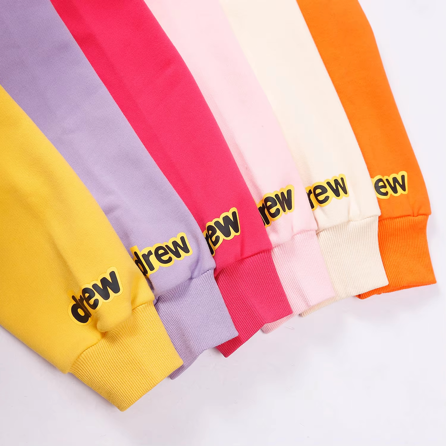 DREW HOUSE Multicolored Streetwear Hoodie Women Men Hip Hop Pullover Sweatshirt Unisex Couple Casual Hoodies