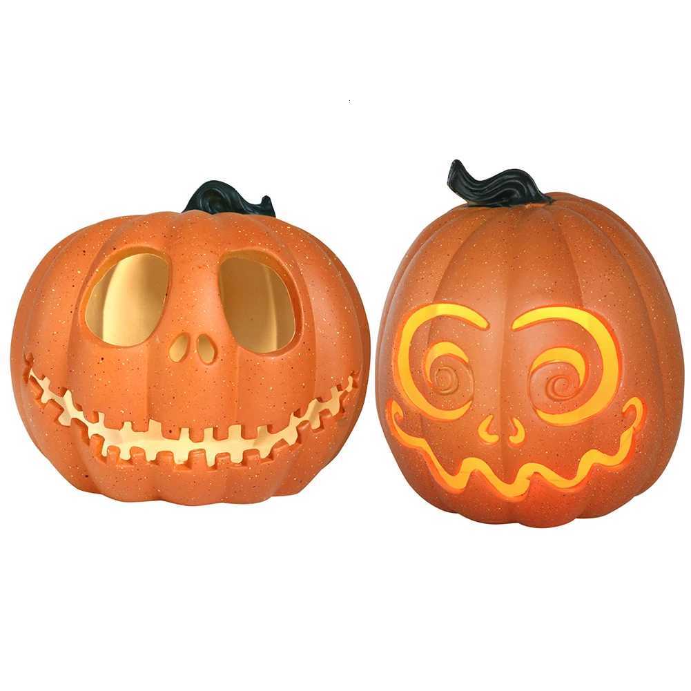 Halloween Ghost Face Pumpkin Light Warm Light LED Pumpkin Light Large Ghost Festival Glowing Lantern Garden Party Decoration XJ250804