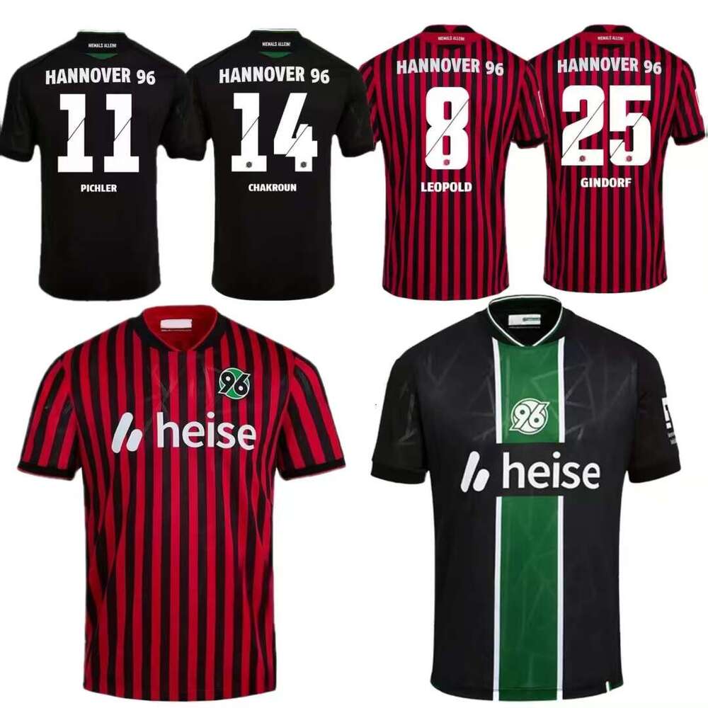 25 26 Hannover 96 Special football jersey 2025 2026 Home Away ROCHELT #10 OUDENNE #29 LEE#11 GINDORF #25 TRESOLDI #9men camisetas de futbol soccer Shirts