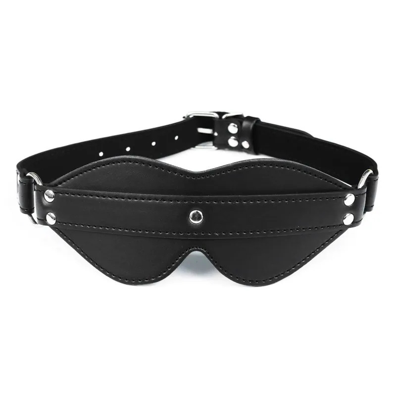 Adult Games Leather Blindfold Fetish BDSM Flirt Sex Toy Sexy Eye Mask Sleeping Masquerade Cat Party Club Stage props Cosplay 250805