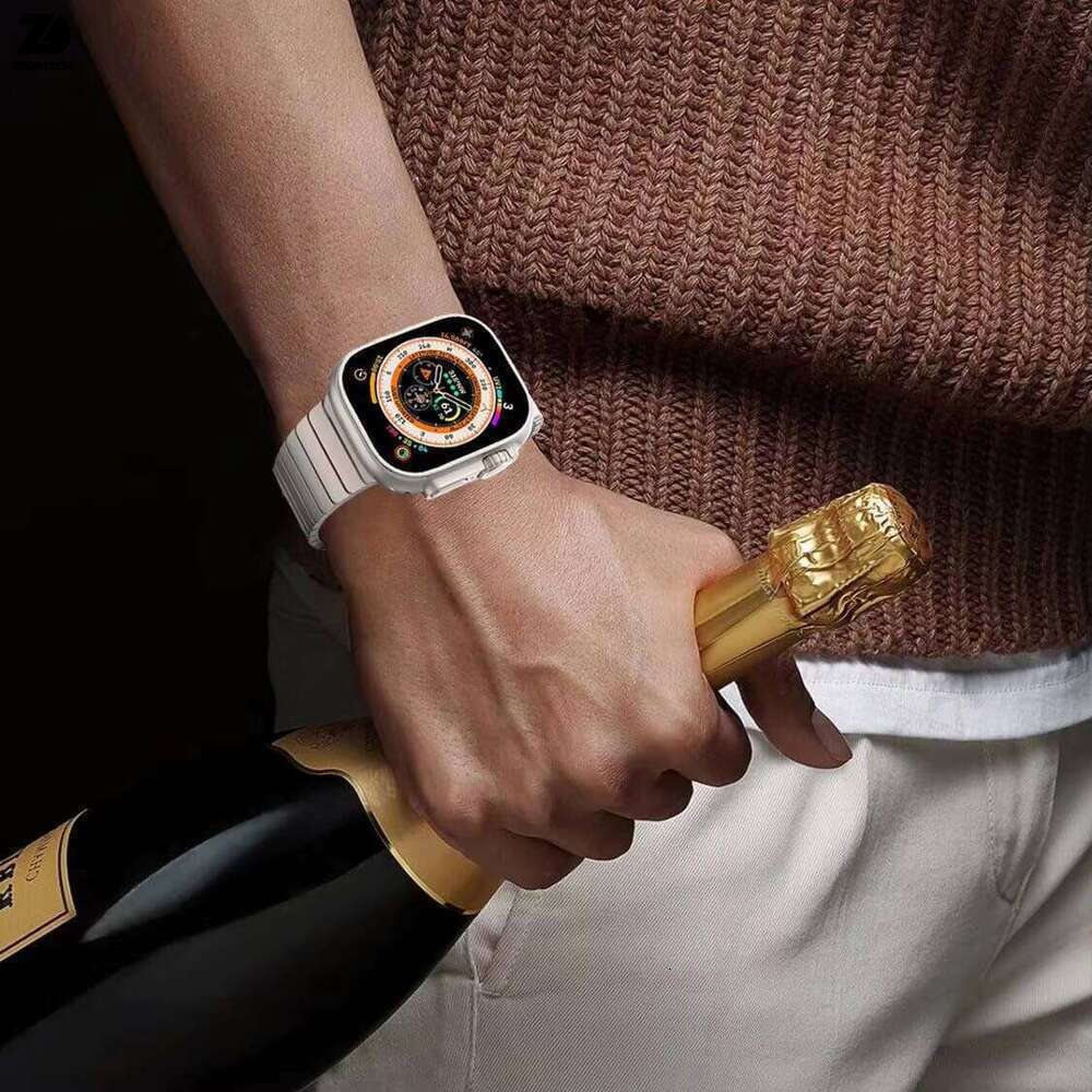 Apples watch Titanium Band Compatible with Ultra 2 49mm 42mm iWatch SE Series 10 Designer watch strap Exclusive for Successful Business Professionals