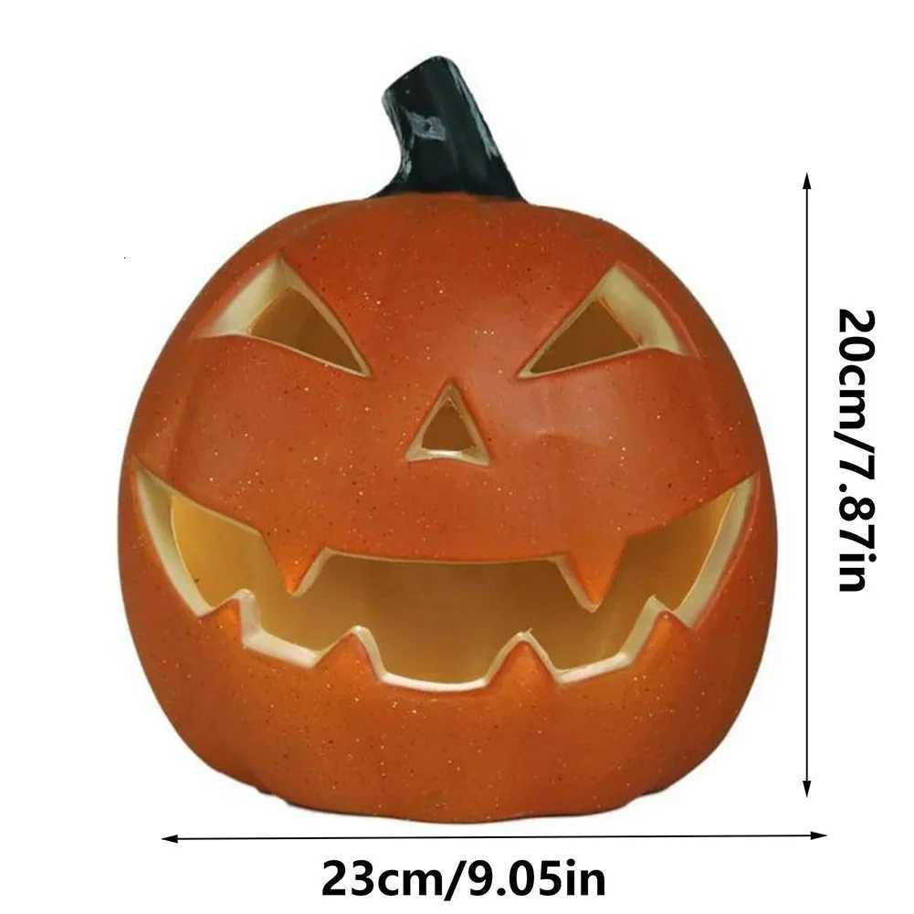 Halloween LED Pumpkin Lantern Decor Pumpkin Lamp Battery Operated Glowing Pumpkin Decor Jack O Lantern for Halloween Decorations XJ250804