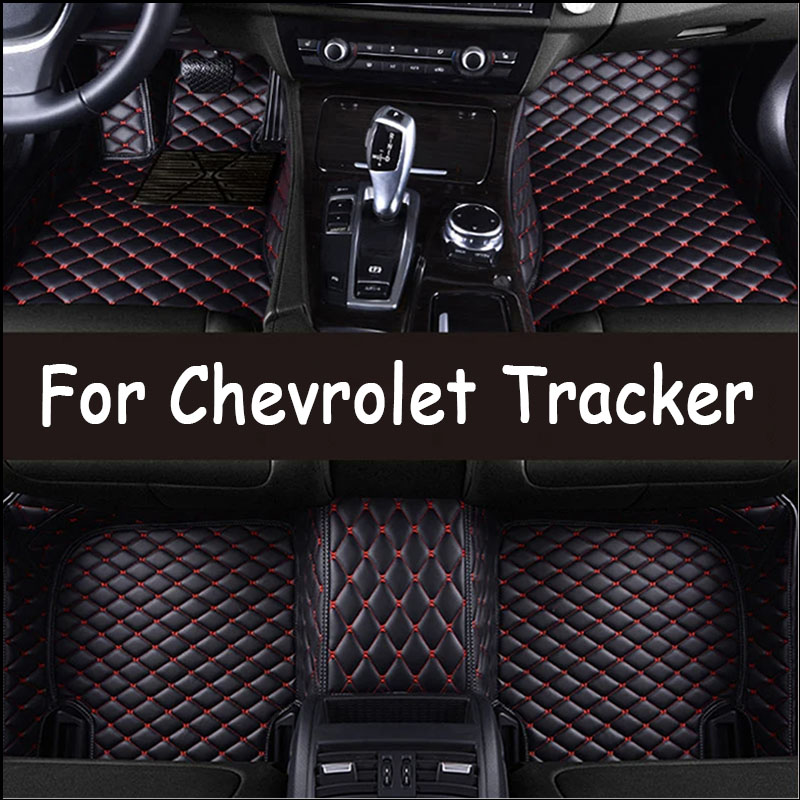 Customized Artificial Leather Car Floor Mat For Chevrolet Tracker 2019 to 2021 Protect Your Vehicle's Interior Accessory
