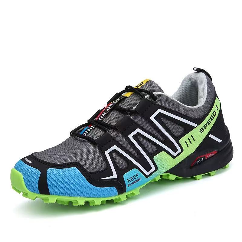 Outdoor New Sports Trail Running Shoes For Men Hot Breathable Mesh Upper Comfort Grip Plus | Large Sizes