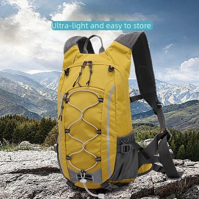 Hiking Backpack 13L Water Resistant Outdoor Day Pack, Lightweight Travel Small Backpack for Men Women