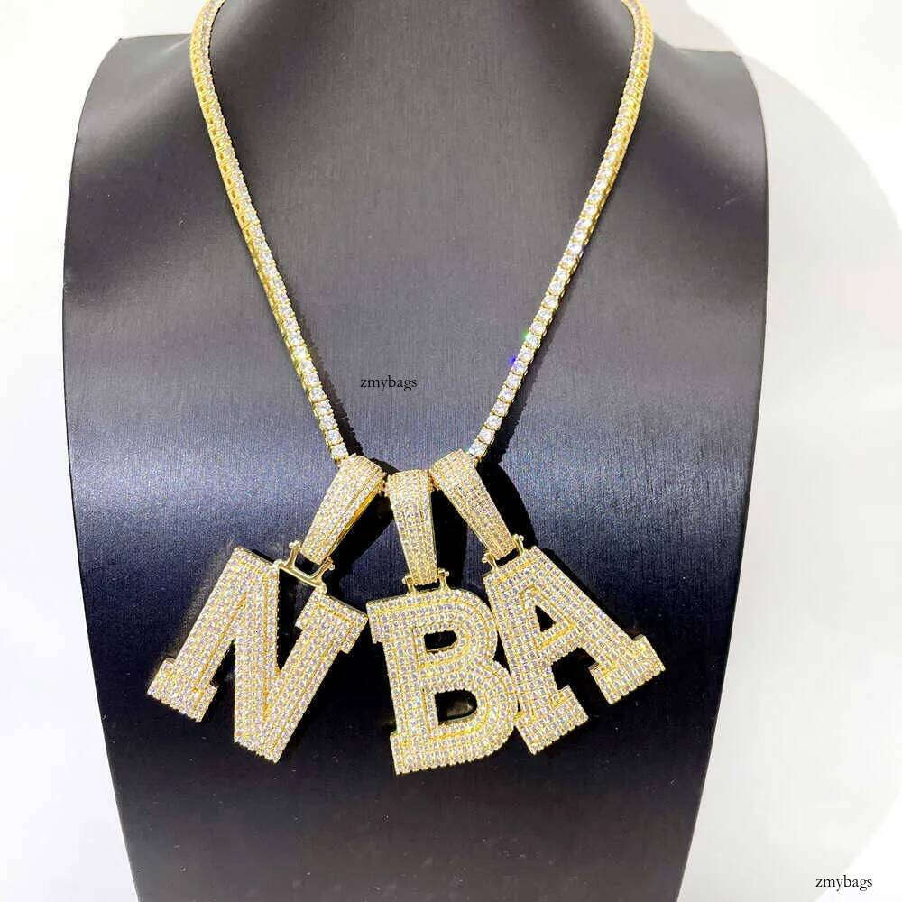 hip hop jewelry buss down s with vvs moissanite custom alphabet letter dia alphabets pendant