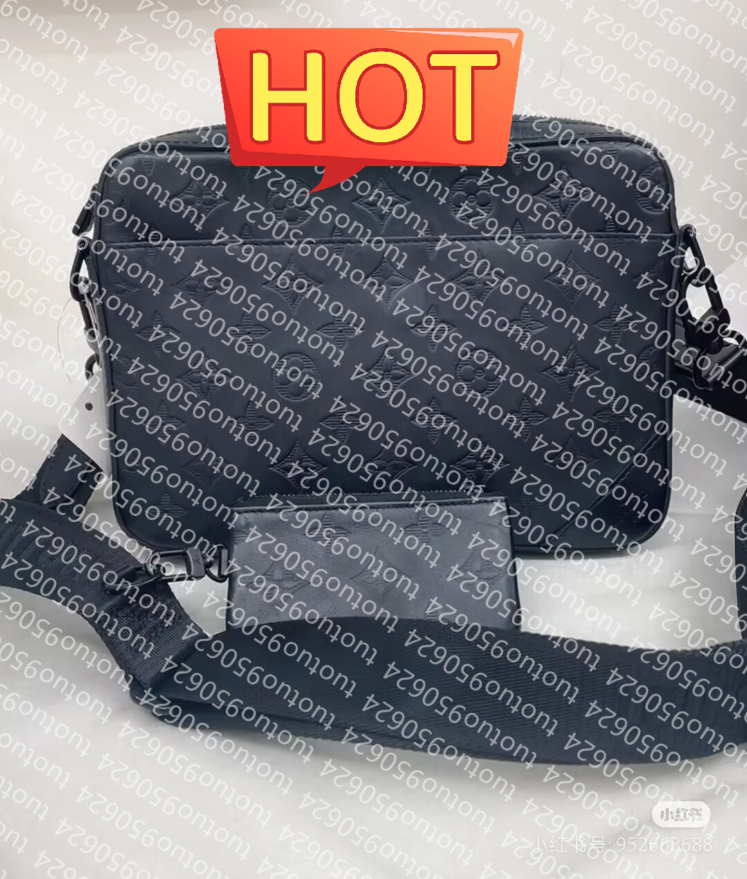 High Quality Designer bags mens womens POCHETTE TRIO Cross Body Wallets Leather tote bag Patchwork handbag shoulder bags Totes Purse Crossbody Bag with dust bag