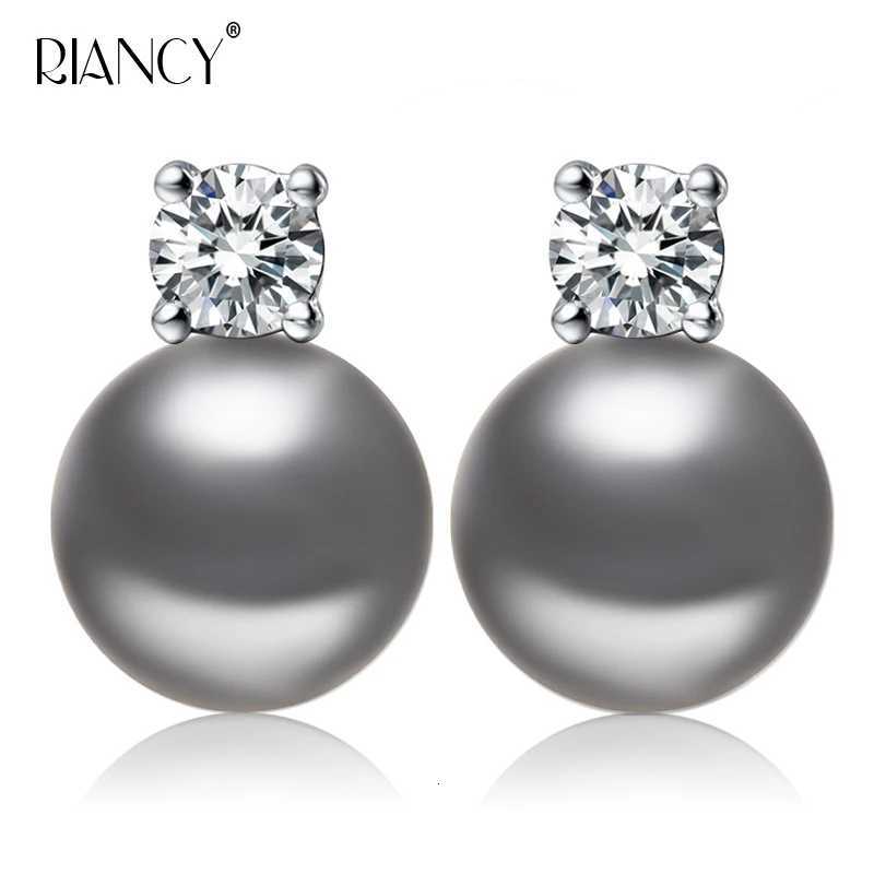 New Fashion 925 Sterling Silver Natural Freshwater Pearl Earrings for Women Fine Jewelry Gifts Wife Mother Y250804