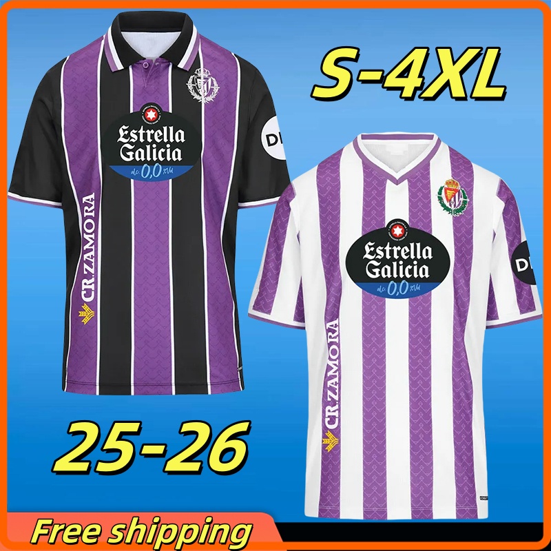 XXL 4XL 2025 2026 Valladolid soccer jerseys MORO KIKE PEREZ MARCOS ANDRE Plano L. Olaza R.Alcaraz I. SANCHEZ ANUAR camisetas de futbol men kids kit 25 26 football shirts