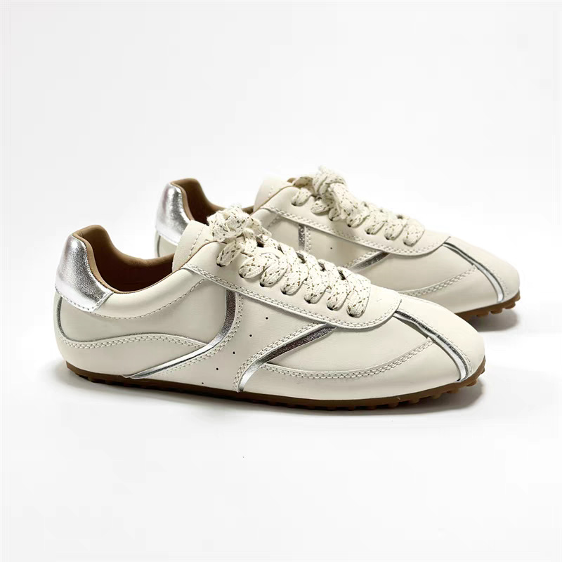 2025 hot new free shipping designer shoes for womens casual shoes beige outdoor sneakers sport shoes Soft soled fashionable casual board shoes