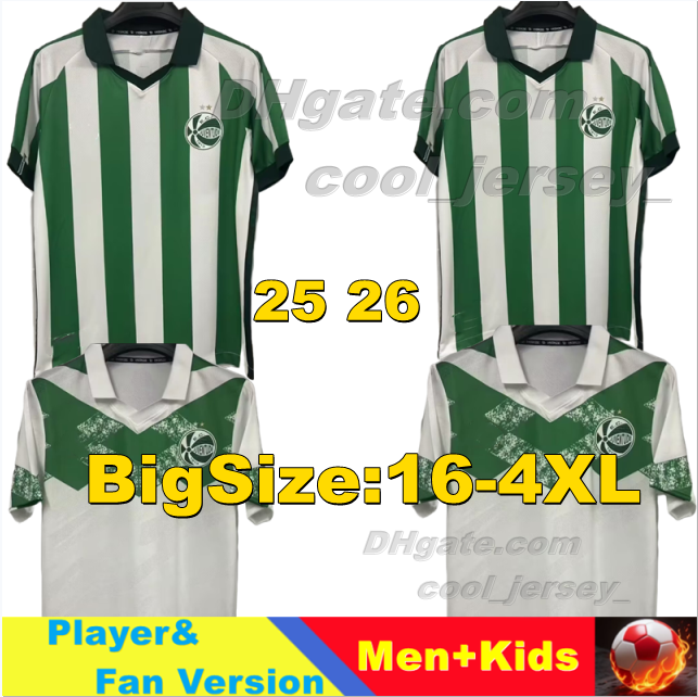 XXXL 4XL 2025 2026 Esporte Clube Juventude Soccer Jersey Enio Matheus Babi 25 26 Batalla Gilberto Men Uniforms Gabriel Taliari Abner Mandaca Jadson Football Shirts