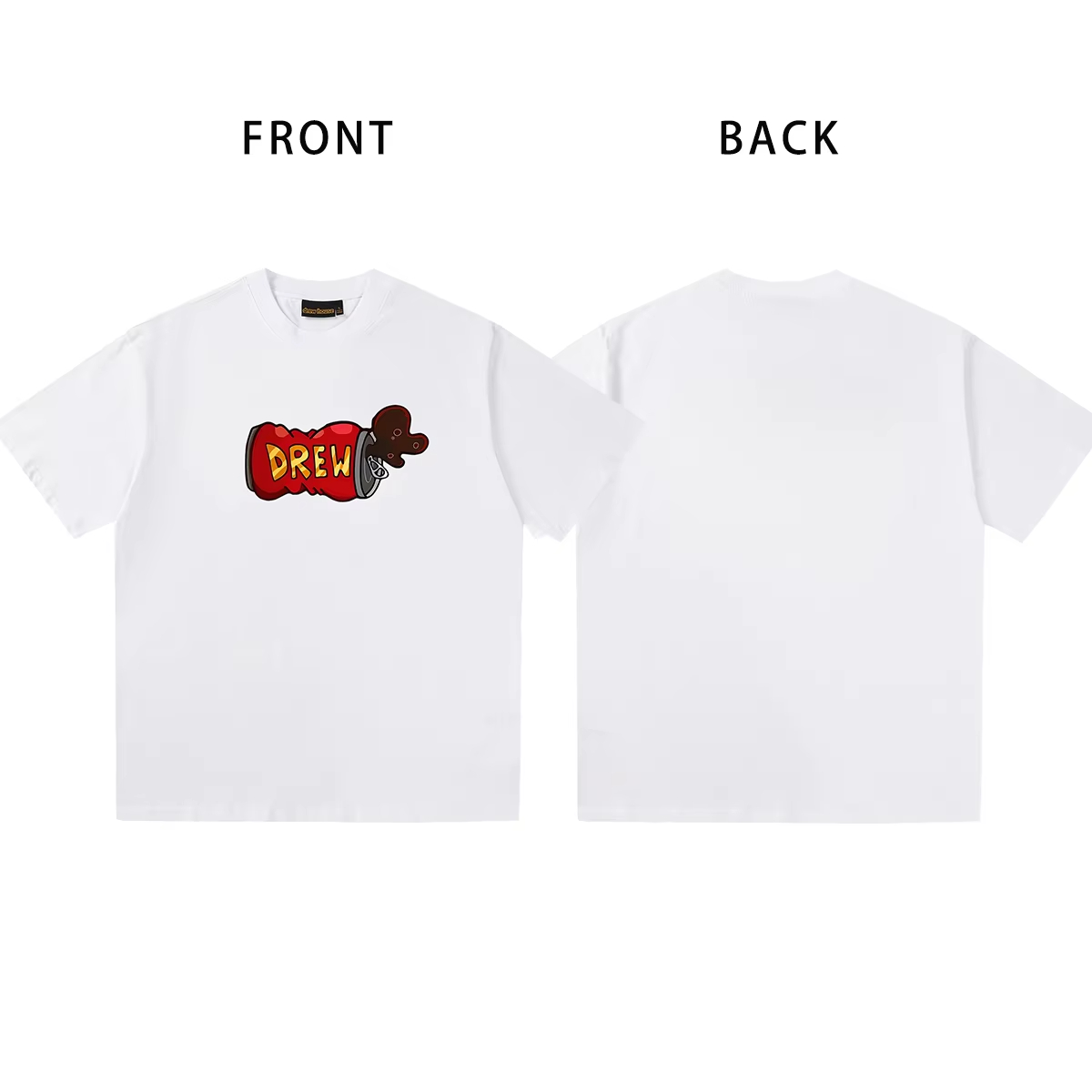 DREW HOUSE Designer luxury Hot Sale Mens Clothing multiple styles T shirt men's and women's printed loose short sleeve T-shirt