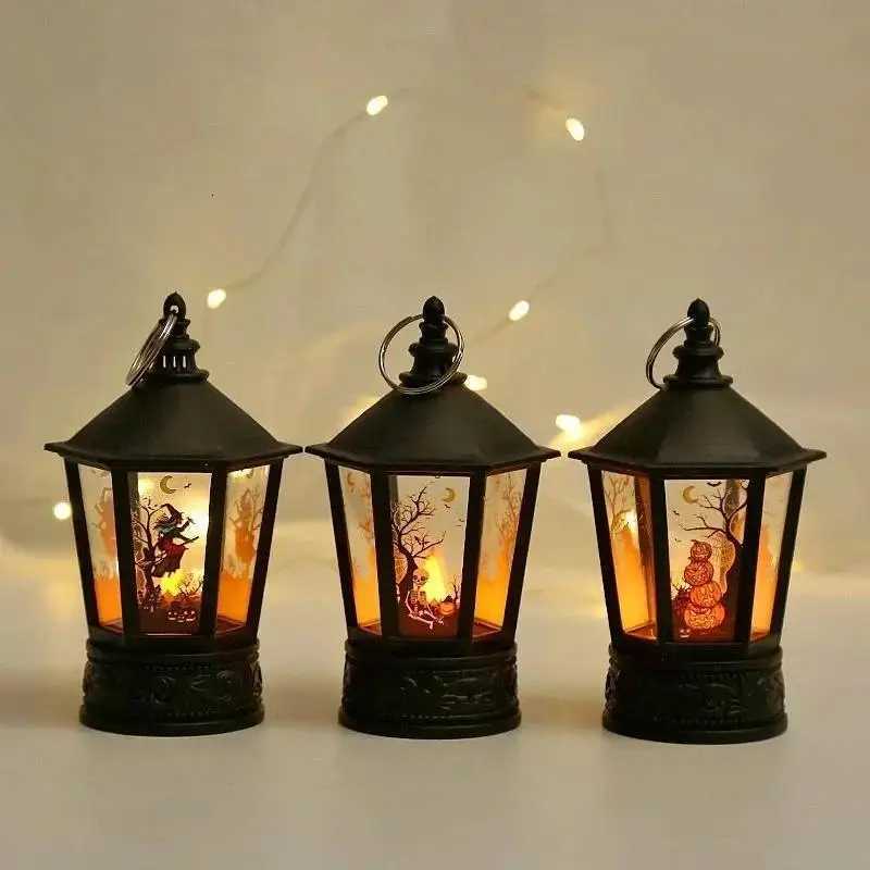 Halloween Supplies Horror Themes Ghosts Pumpkin Lanterns Christmas Lanterns Atmosphere Home Decoration Party Features Lanterns XJ250804