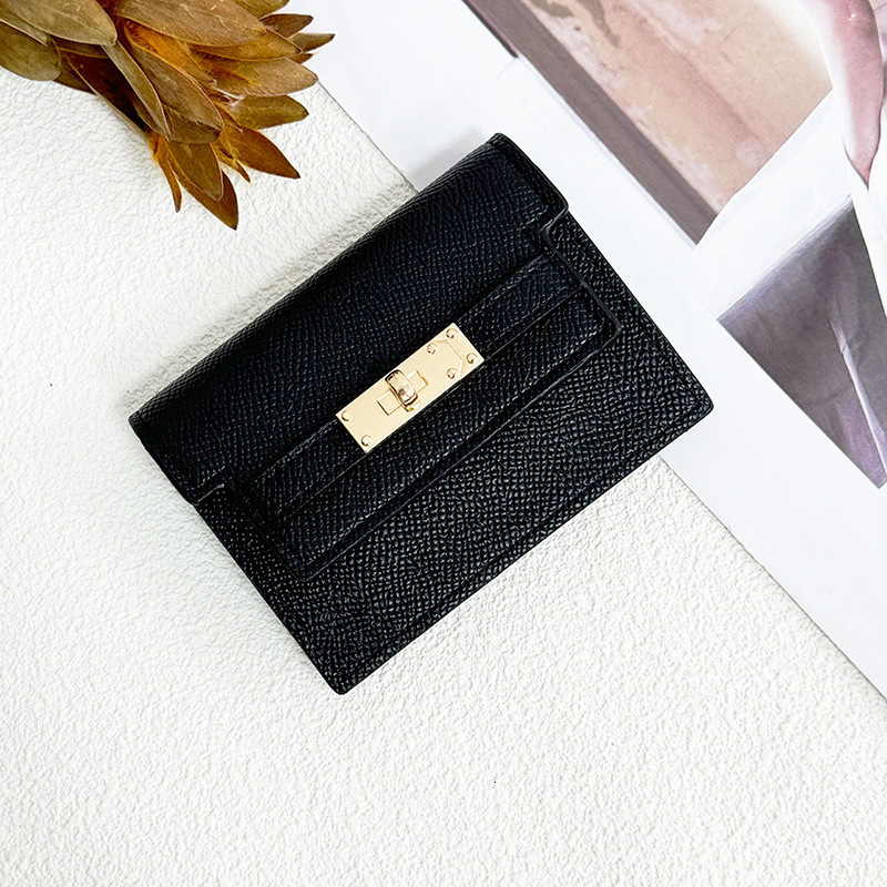 Womens Small Square Card Holder Solid Color Luxury Bag High End Card Holder 2025 New Luxury Bag Designer Bag Designer Pack Designer Bag Compact Large 