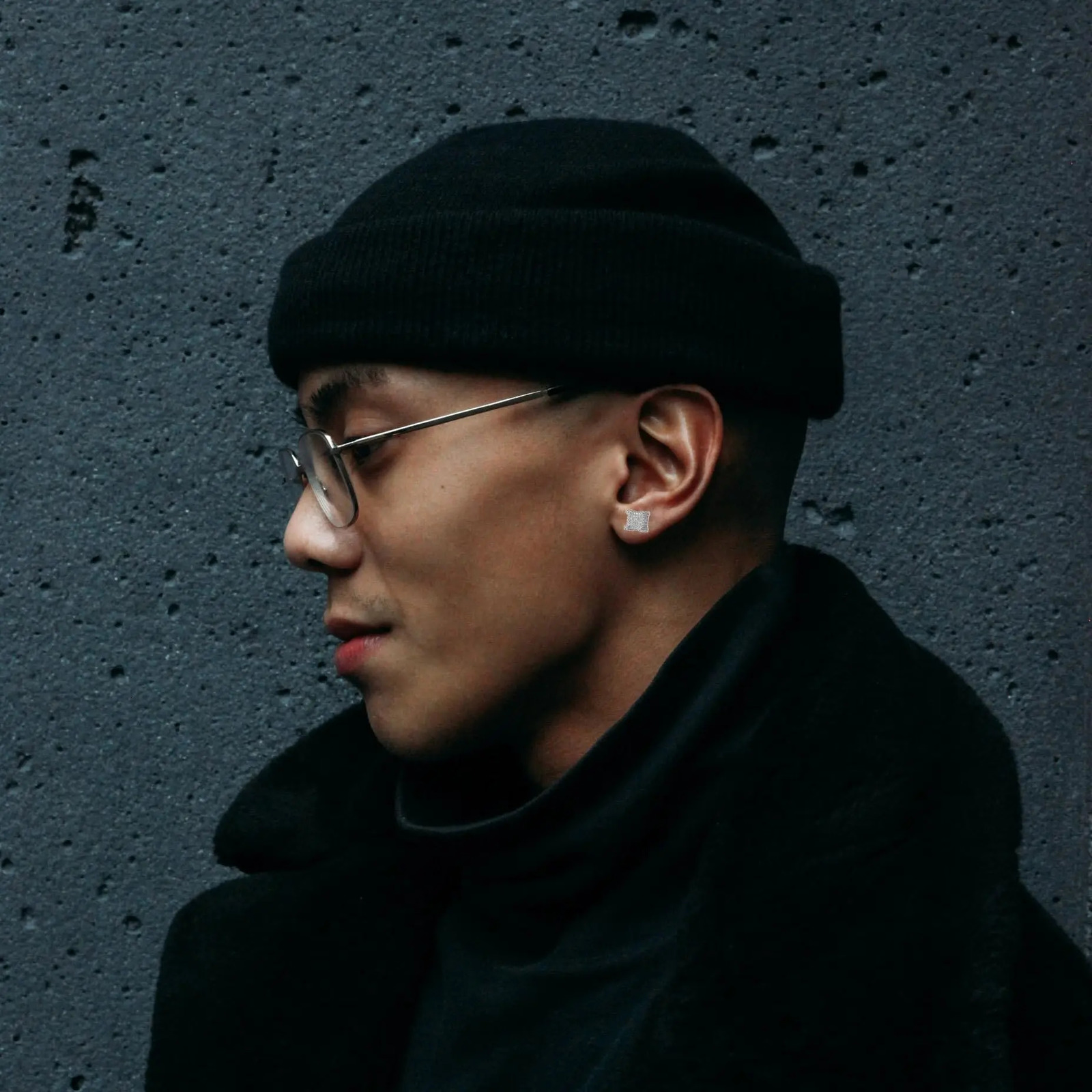 925 Sterling Silver Square Screw Stud Earrings Pave CZ Iced Out Screw Back Hypoallergenic Cube Large Stud Earrings For Men Women 250804