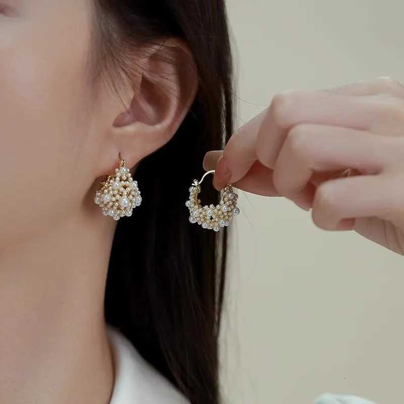 30 Irregular Metal Pearl Earrings European American Style Personalized Fashion Stud Earrings Ladies Girls Travel Accessories Y250804