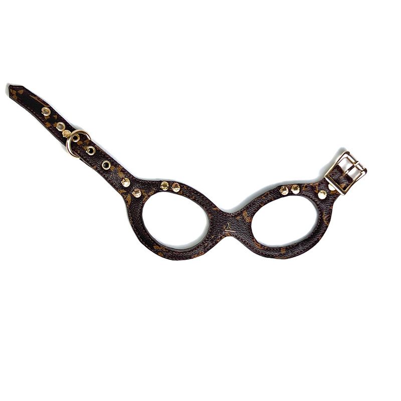 Designer Chest Summer Vest Leather Brown Classic Traction Pet Fadou corgi Teddy Cat Dog Rope Strap Set Leashes