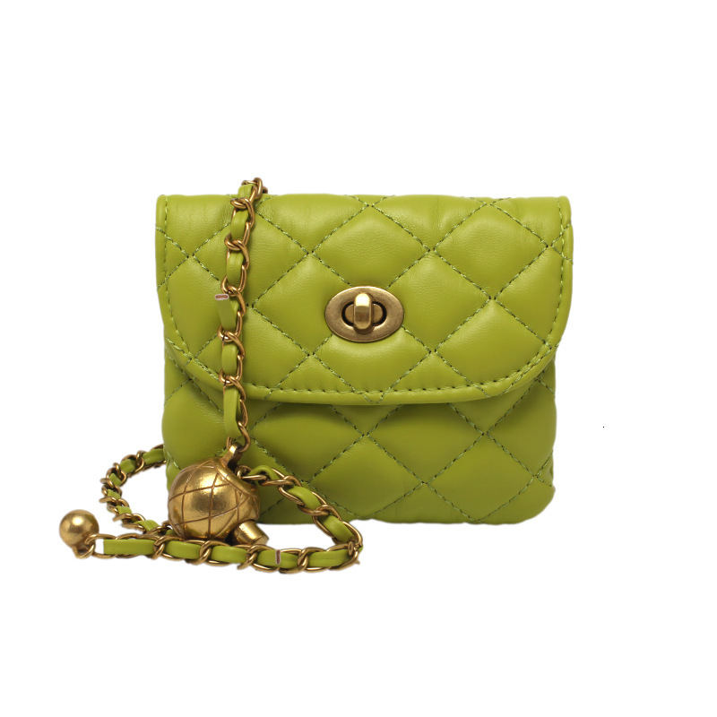 Luxury Brand Designer Bag Style Waist Bag Quilted Chain Bag For Women Summer 2024 New Fashion Crossbody Shoulder Bag Mini Small Bag