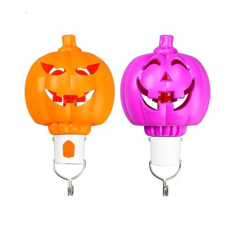 Manufacturers Direct E27 Pumpkin Flame Lamp USB Halloween Decoration Jack O Lantern Christmas Glow Horror Ghost Festival LightsXJ250804