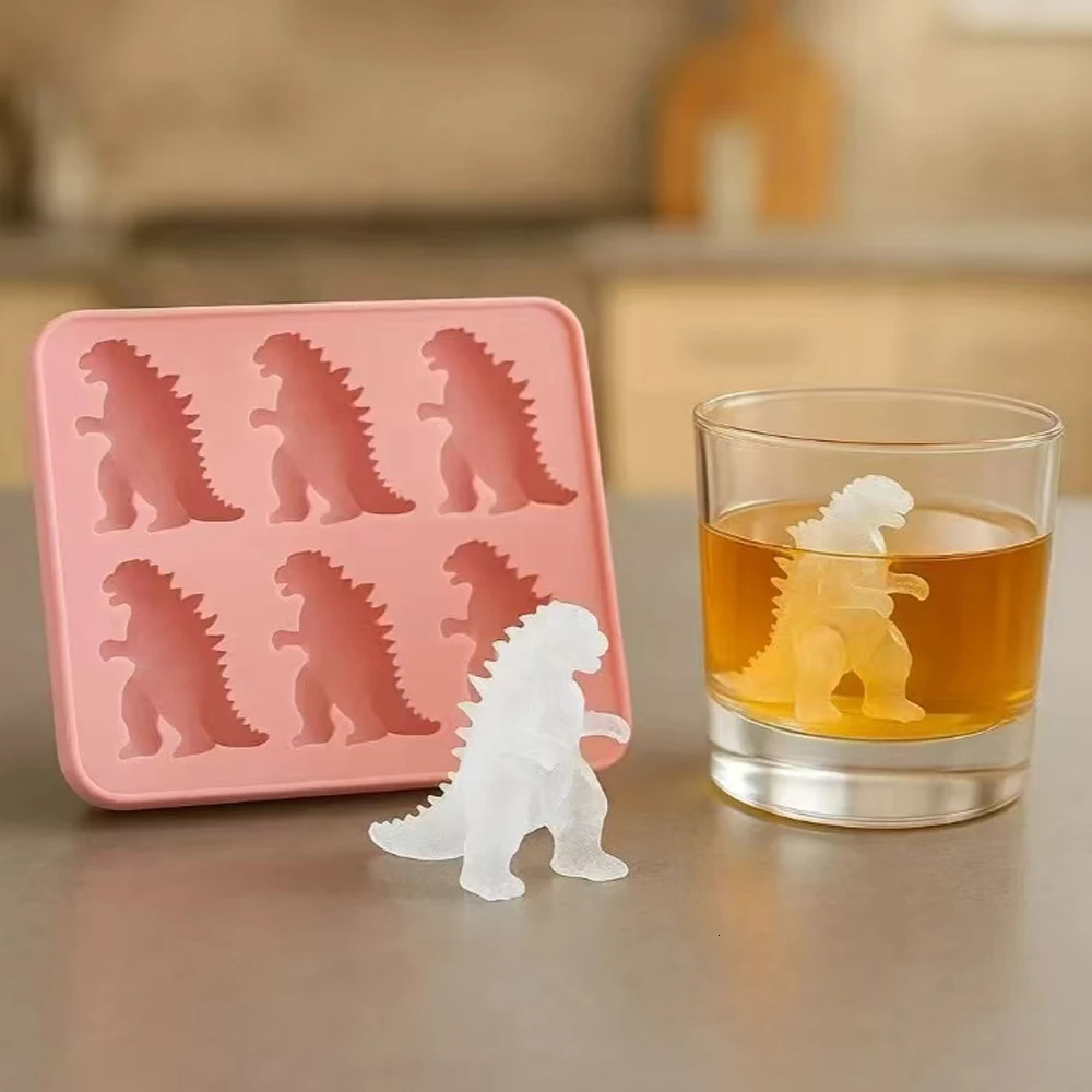 Luxury Silicone Ice Mold Kitchen and Bar Utensils Personalized Monster Ice Mold Can Freeze 6 Pieces 250805