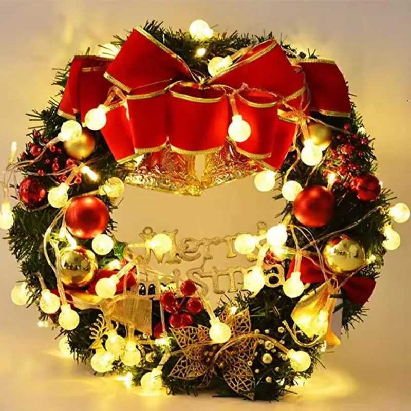 3/6/10M Battery Power Ball LED Garland Lights Small Ball Fairy Lights Globe String Lights for Bedroom Wedding Camping Tent Decor XJ250804