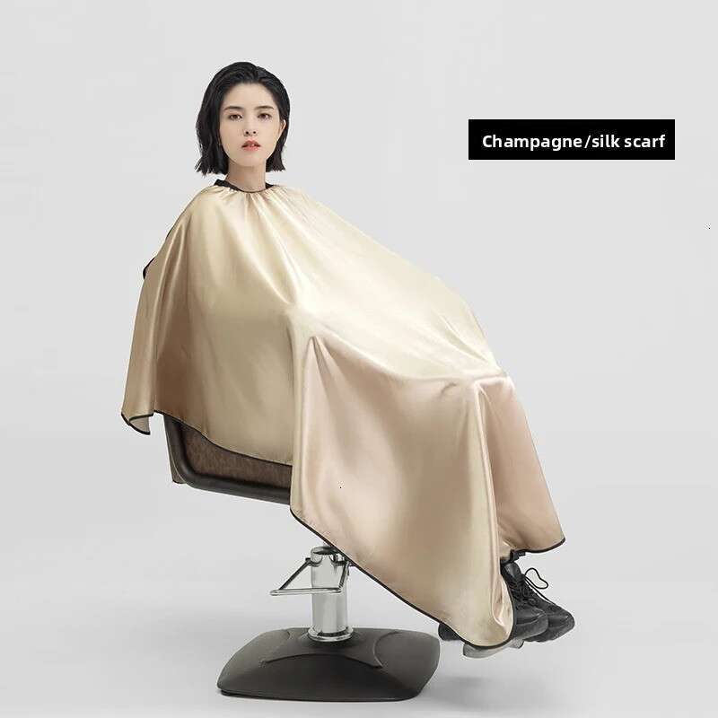Apron Waterproof Non-Stick Soft Extension Silk Haircutting Cape Hairdresser Supplies Salon Equipment Barber Accessories