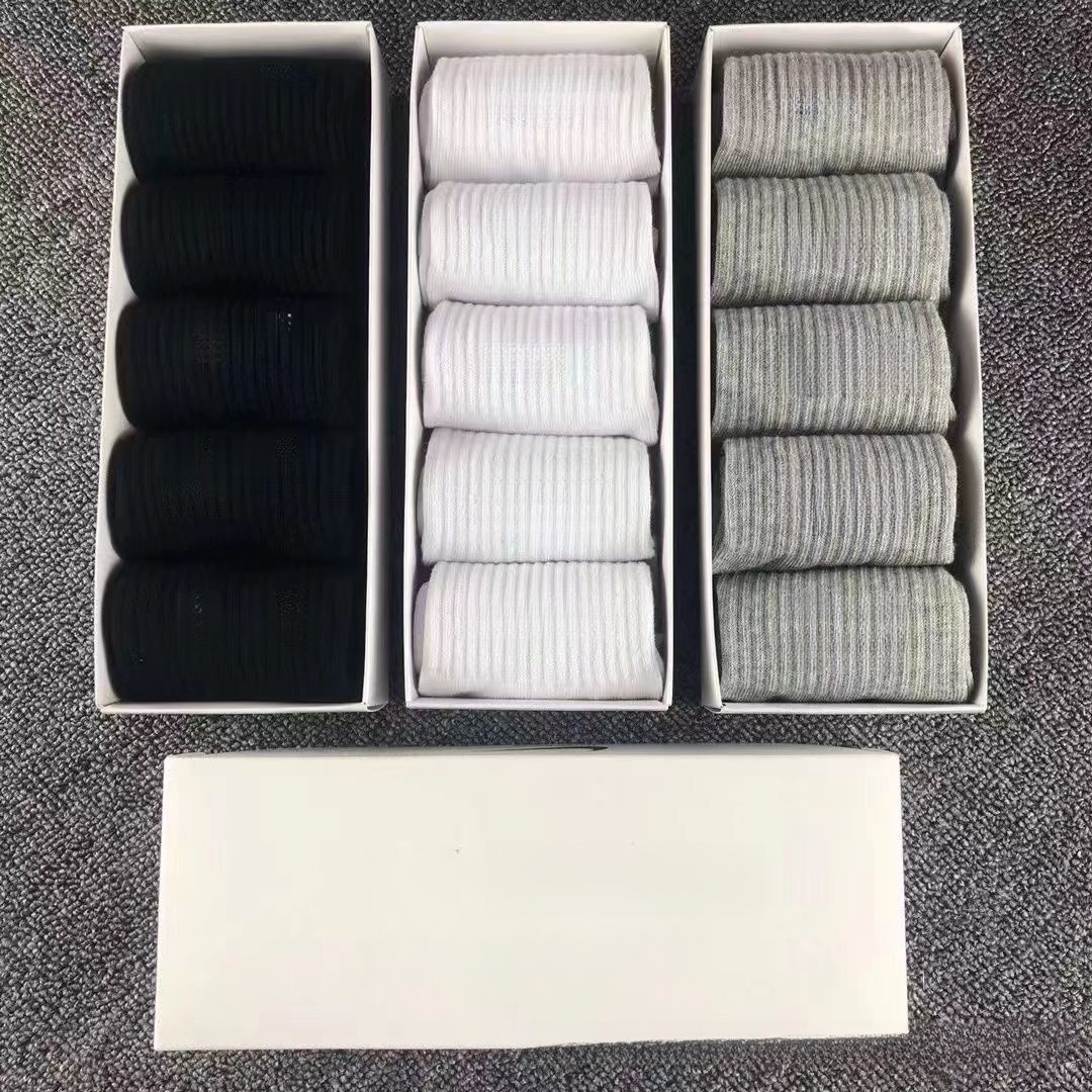 Mens Socks Designer NK Boxed Suwan Nexter Socks Hook Hook Men And Women Long Tube Mid Tube Socks Short Tube Cotton Sports Socks Casual Socks High Luxu