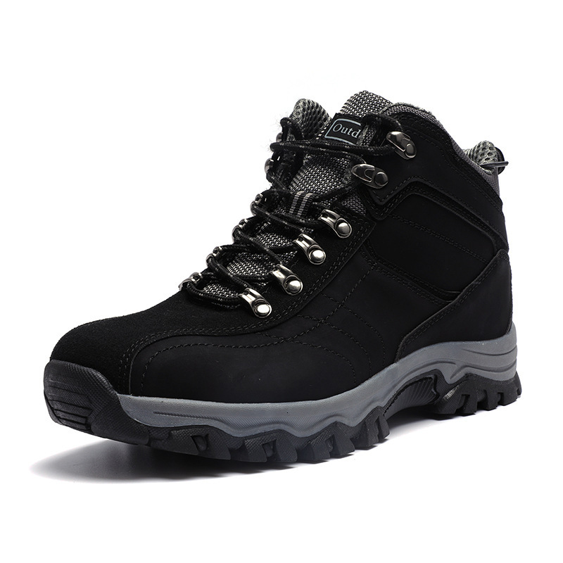 Autumn Outdoor Hiking for Men High-top Trekking Travel Large Size Casual Sports Men's Shoes ddmysaturn
