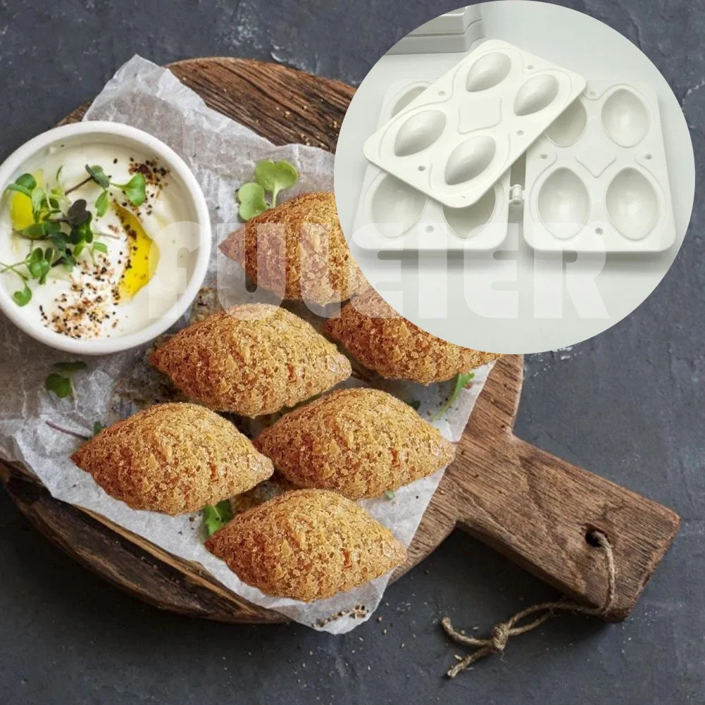 4 Holes Meatball Maker Manual Meatloaf Mold Kitchen Tools Stuffed Kibbeh Processor Roll Cake Dessert Decor 250724 - view 7