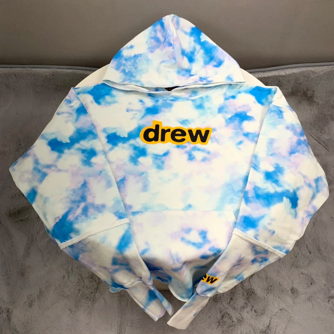 DREW HOUSE Suit Hoodies Streetwear Print Graphic Hoodie Women Men Hip Hop Pullover Sweatshirt Unisex Couple Casual Hoodies