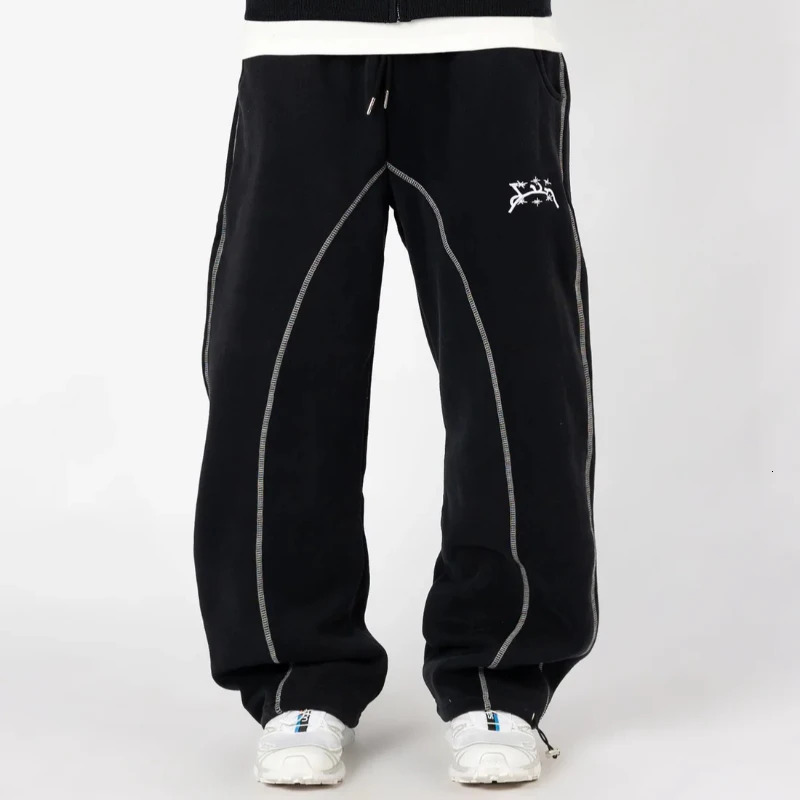 Fashionable Street Striped Cardigan Hooded Sweatshirt Loose And Versatile Winter Hoodie Pullover Pants Two-piece Set Y2k 250805