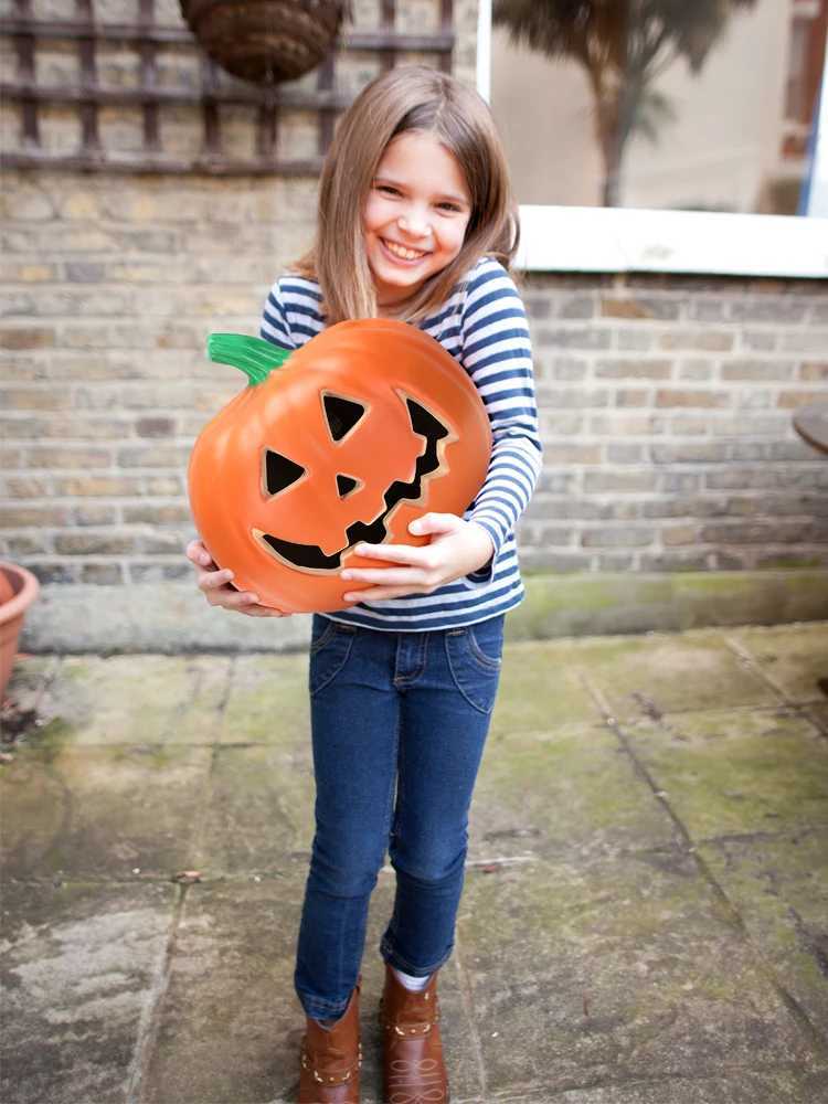 Halloo Decorative Lights Halloween Decorations Halloween Easter Face Funny Hallow Pumpkin Lights Decorate Holiday Decorations XJ250804