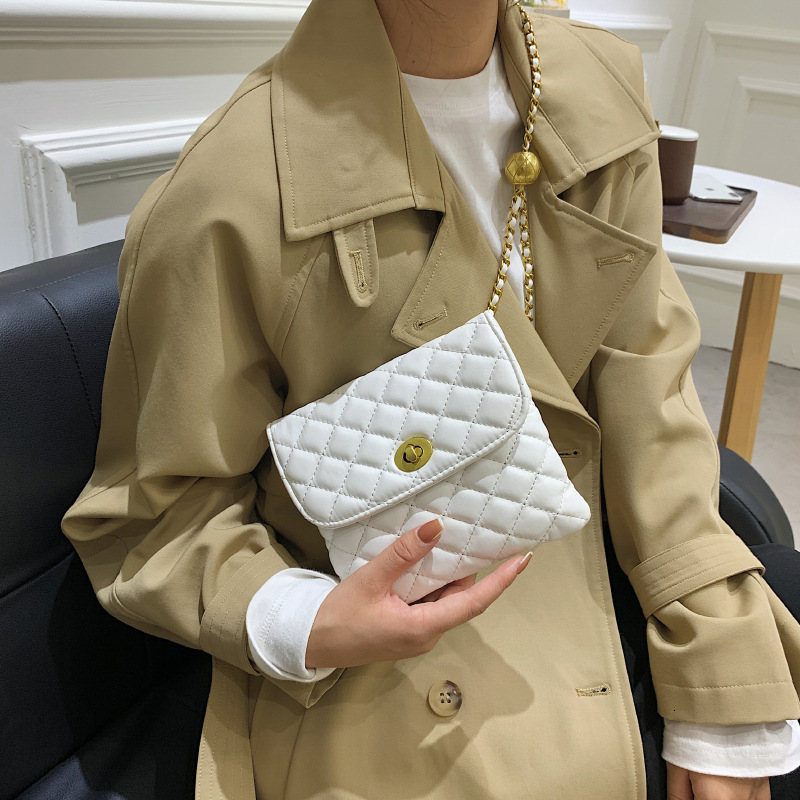 Luxury Brand Designer Bag Style Waist Bag Quilted Chain Bag For Women Summer 2024 New Fashion Crossbody Shoulder Bag Mini Small Bag