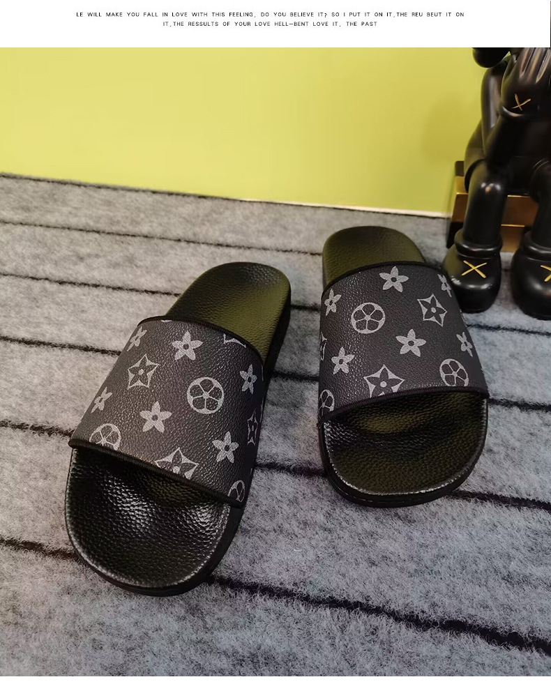 Free shipping new designer Slippers for womans mens sandals lady slider summer fashion Slides men outdoor woman shoes