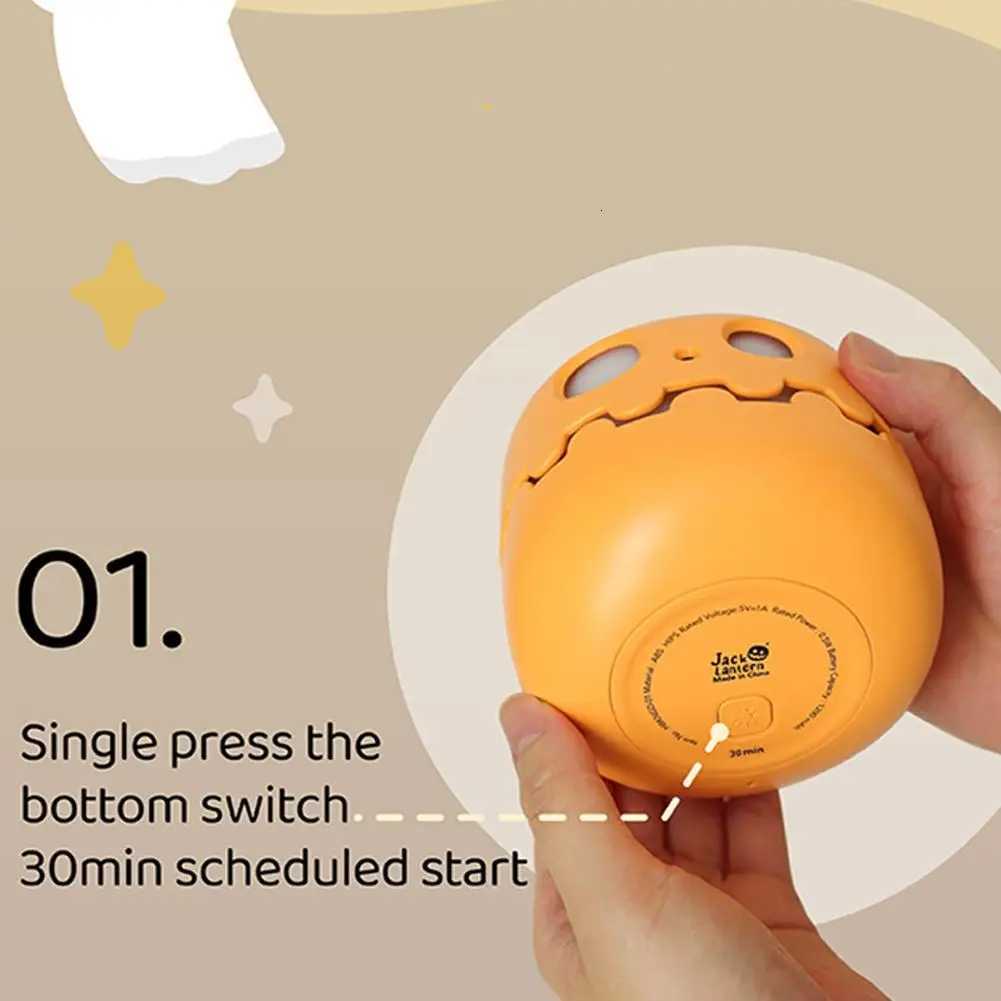 Halloween Spooky Pumpkin Night Lights 2025 New Jack O Lantern Light Halloween Decorations LED Pumpkin Lantern For Porch Party XJ250804