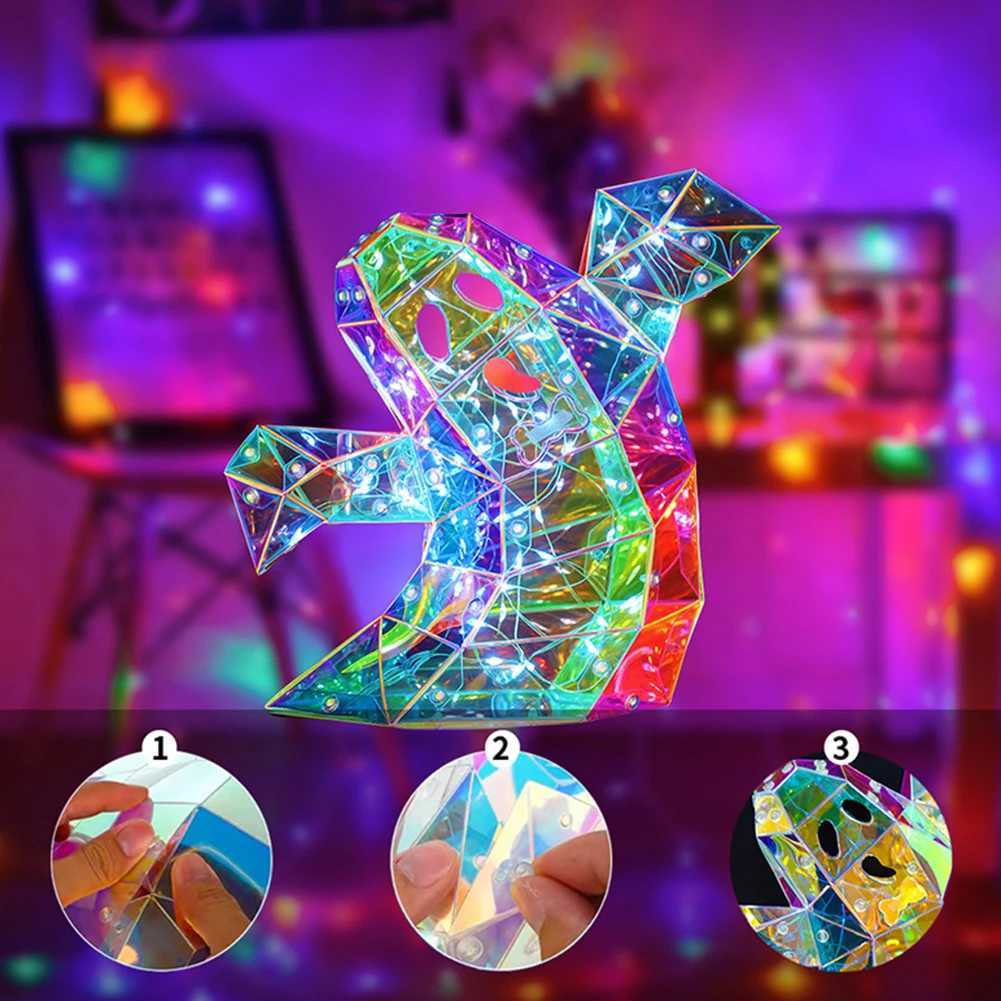 gorgeous Shining LED Ghost Lights Halloween Decor Lights Halloween Ghost Decorations Halloween Light Up Ghost for Indoor Outdoor XJ250804