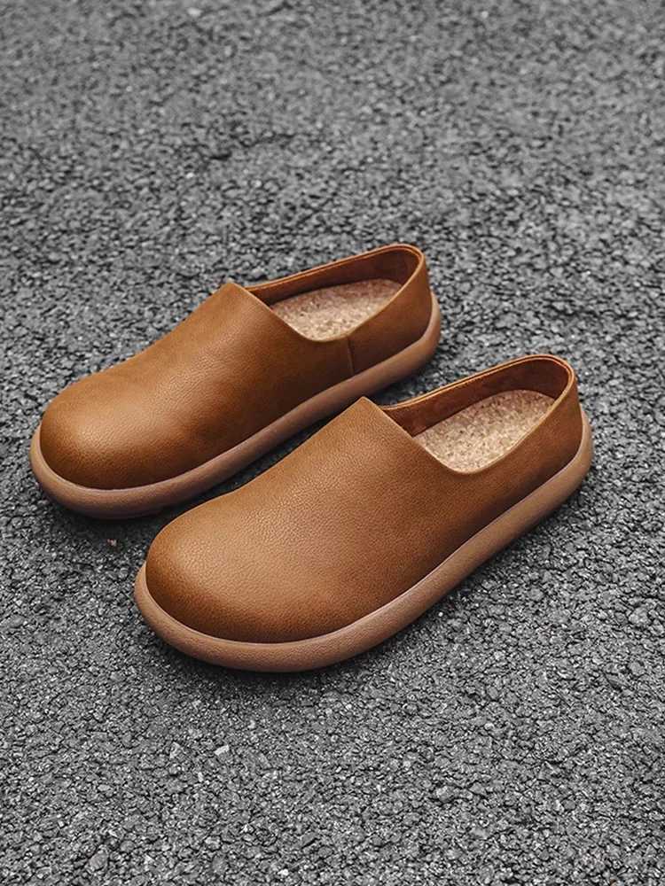 2025 New Style Mens Boken Baotou Cool Slippers High-End Lazy Mans One-Foot Half-Slippers Mens Outerwear Slippers W250805