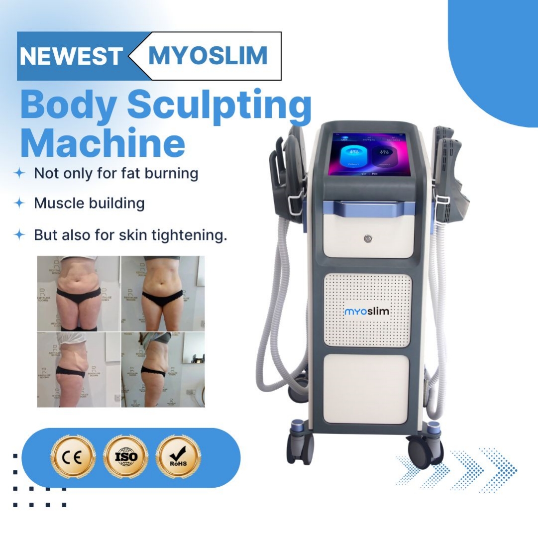 Hot Professional EMS Body Contouring Machine Stimulation musculaire Slimming Disvice de réduction des graisses Myoslim pour le salon de beauté ou