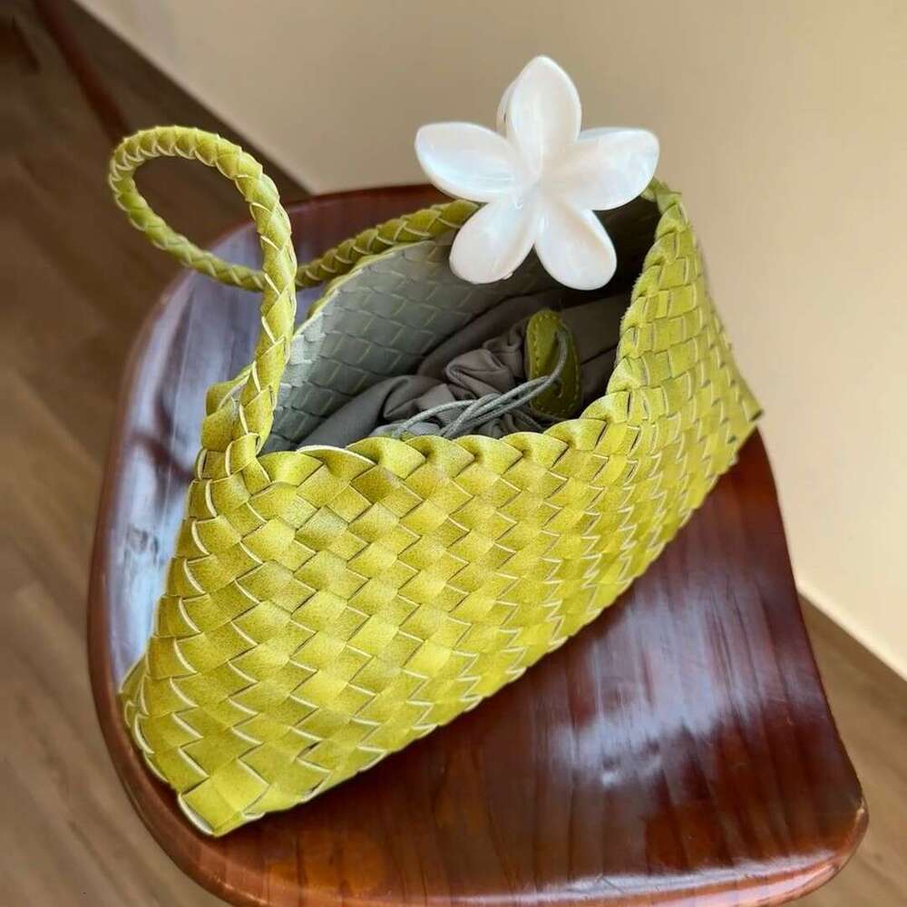 dhpet_wholesale French Handmade Woven Dumpling for Women Versatile Niche Vintage Underarm Bag Basket Shoulder Handbag