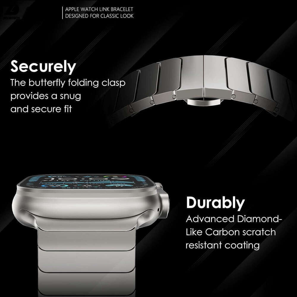 Apples watch Titanium Band Compatible with Ultra 2 49mm 42mm iWatch SE Series 10 Designer watch strap Exclusive for Successful Business Professionals