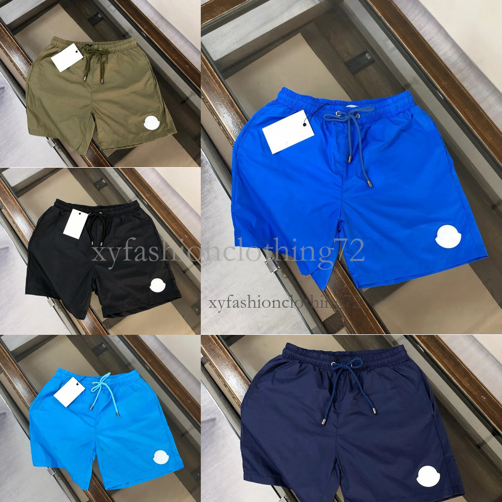 mens shorts fashion 12 color style surf quick drying swimwear letter printing Moncleae summer hawaii board beach mayas pants men swim short 8b 40