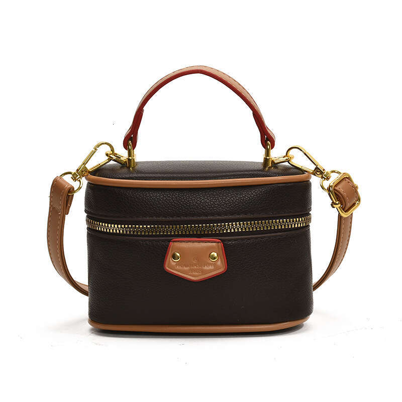 Children's Bucket for Girls, Crossbody Commuter Box Bag, High-End Niche Design, Women's Makeup Handbag, Trendy Small Bag