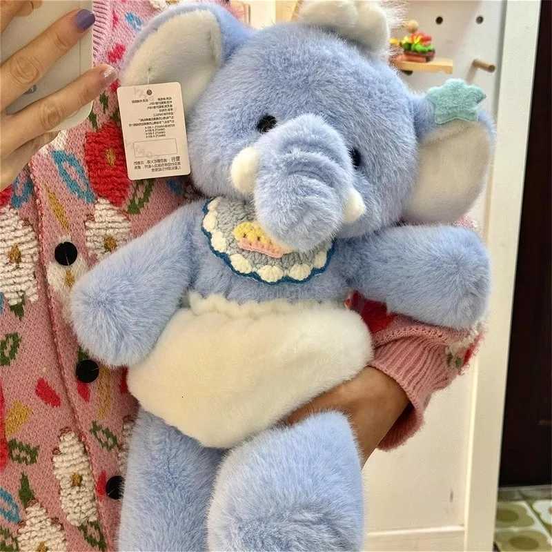 35/45cm Kaii Cute Elephant Wear Paper Diaper Plush Toys Soft Cfy Fluffy Plushies Soothing Baby Appease Doll Y250805 Y260128