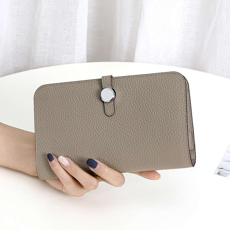 Leather Bag Card Pack Ladies Wallet Genuine Leather Money Bag Women S Coin Purse Phone Passport Holder Ultra Thin New Model Wallet Women